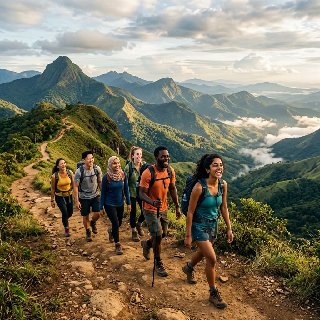 Hiking friends